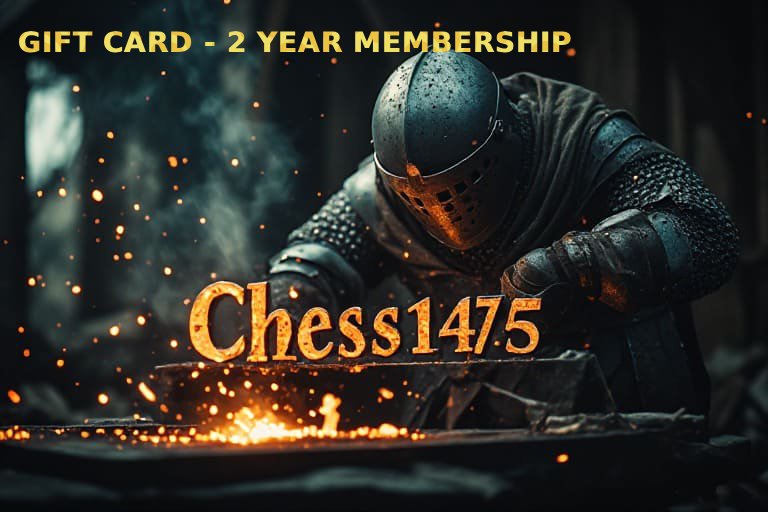 Two year membership gift card